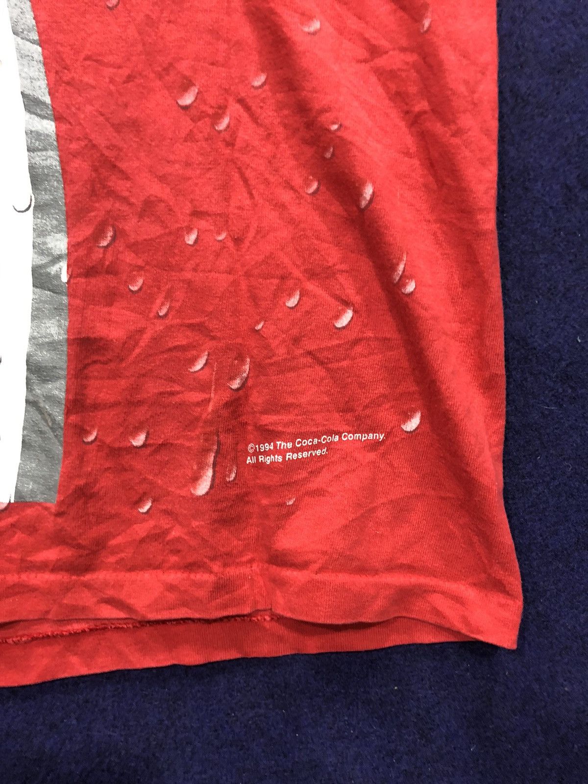 Coca Cola × Vintage OVERPRINT 90s COCA COLA 1994 Size US XL / EU 56 / 4 - 4 Thumbnail
