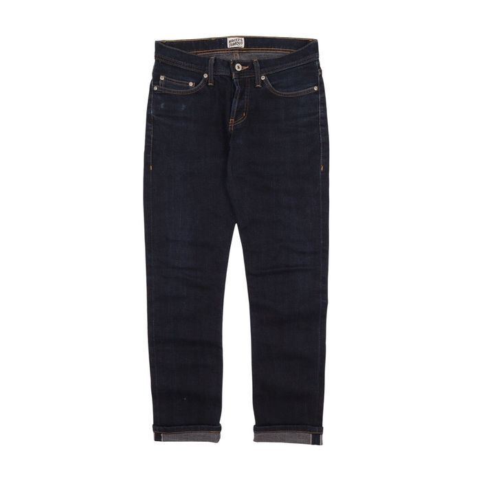 Naked & Famous Men's NAKED & FAMOUS Navy Cotton Selvage Denim Grailed