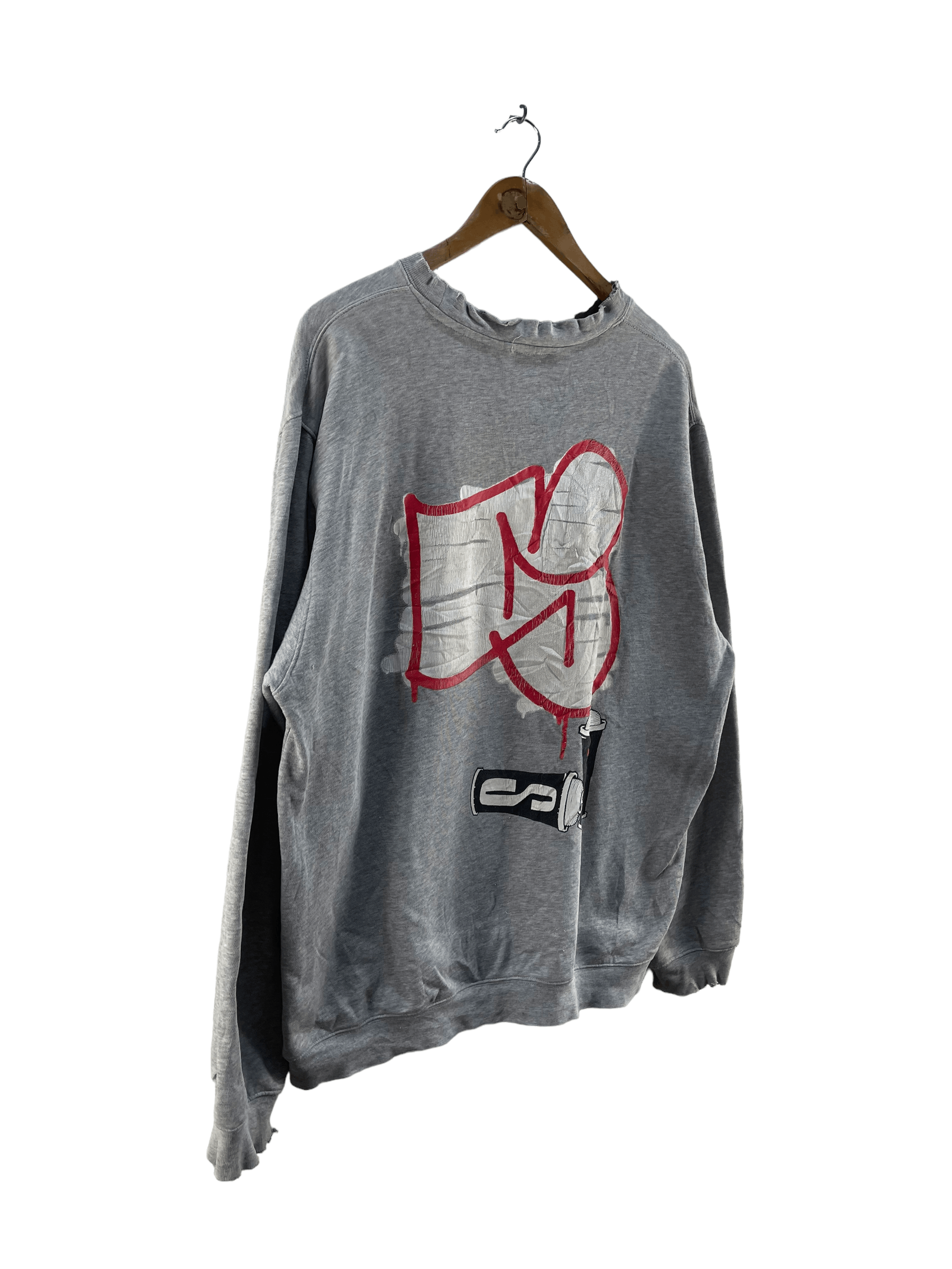 Stussy Vintage Stussy Streetwear Sweatshirt Size US L / EU 52-54 / 3 - 3 Thumbnail