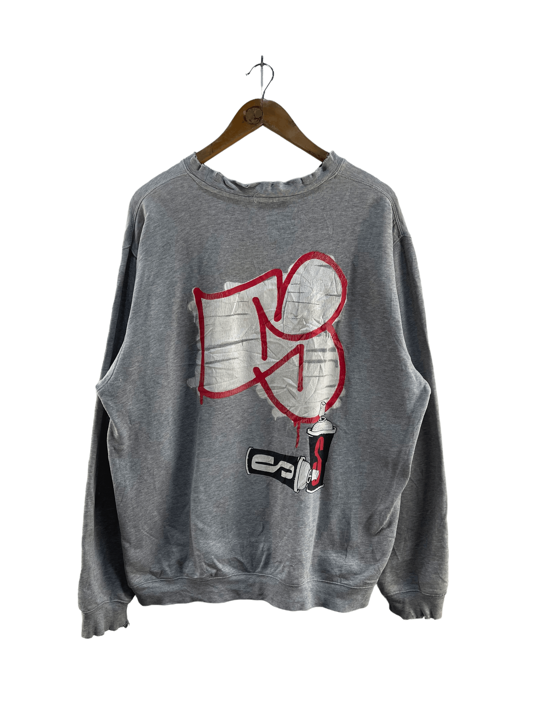 Stussy Vintage Stussy Streetwear Sweatshirt Size US L / EU 52-54 / 3 - 1 Thumbnail