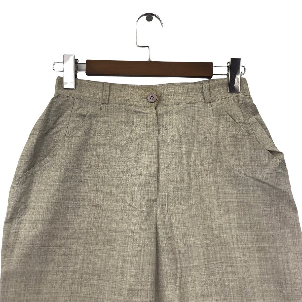 Salvatore Ferragamo SALVATORE FERRAGAMO ITALY Designer Baggy Webbing Rayon Size US 27 - 2 Thumbnail