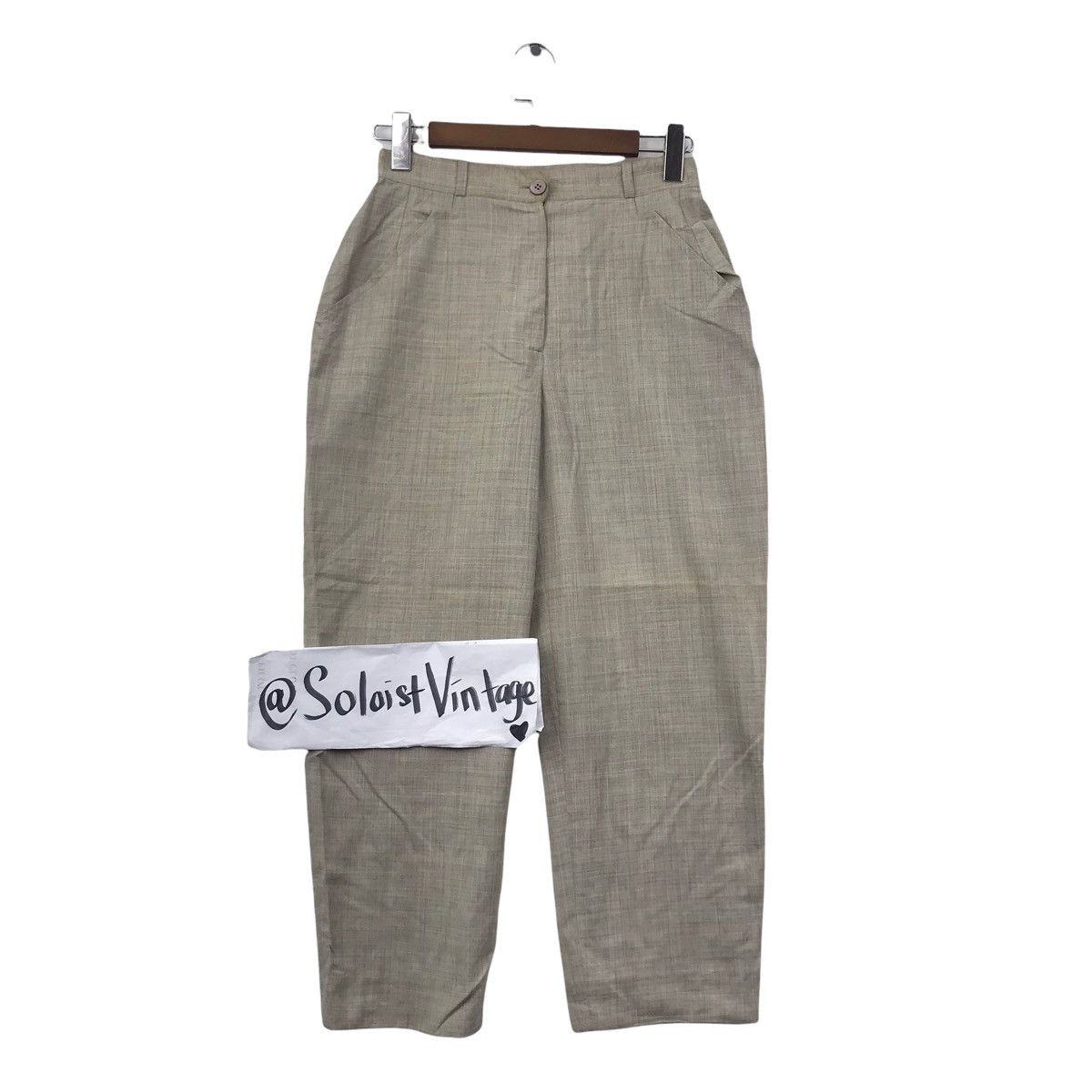 Salvatore Ferragamo SALVATORE FERRAGAMO ITALY Designer Baggy Webbing Rayon Size US 27 - 1 Thumbnail