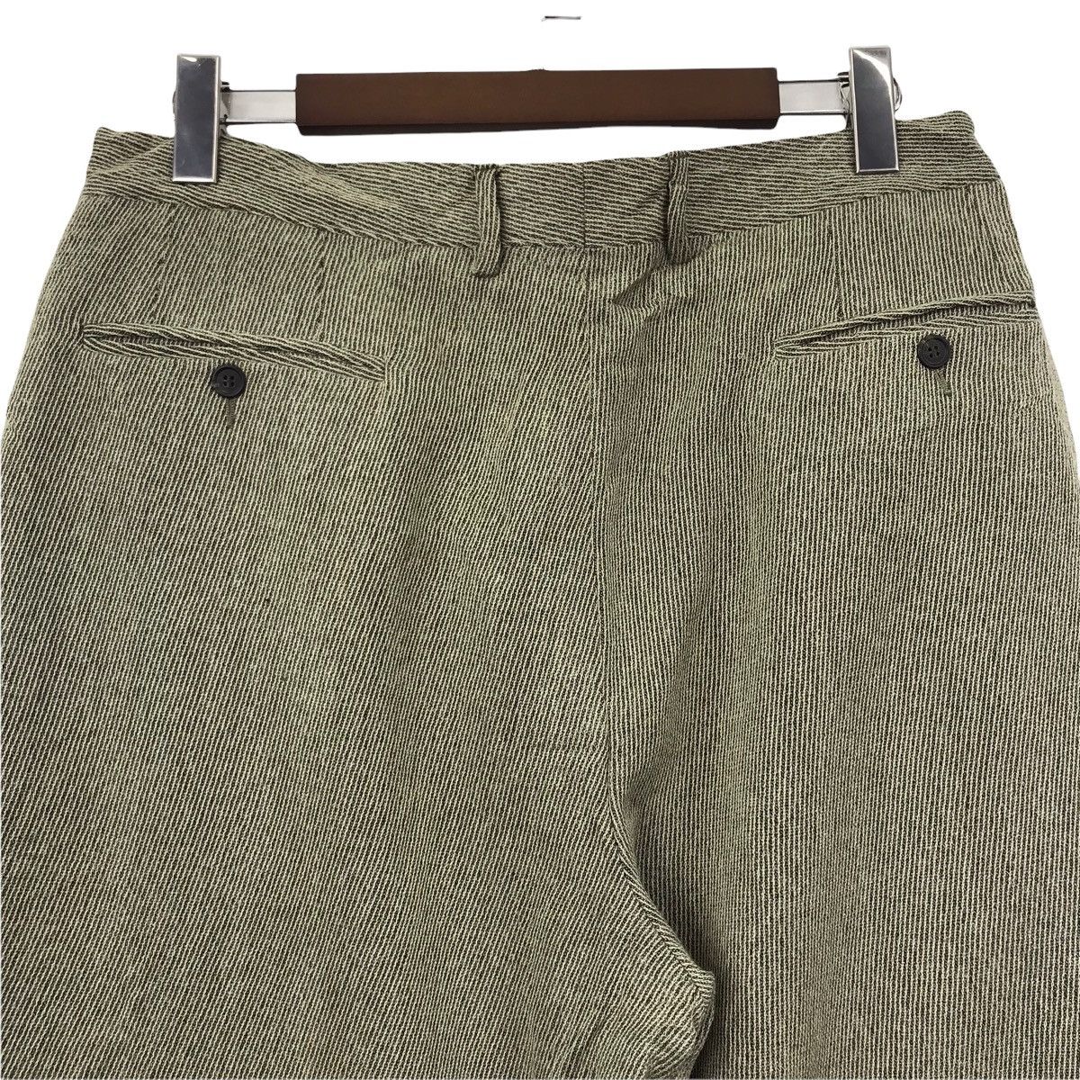 Gianfranco Ferre Vintage GIANFRANCO FERRE ITALY Designer Stripe Wool Trouser Size US 32 / EU 48 - 7 Thumbnail