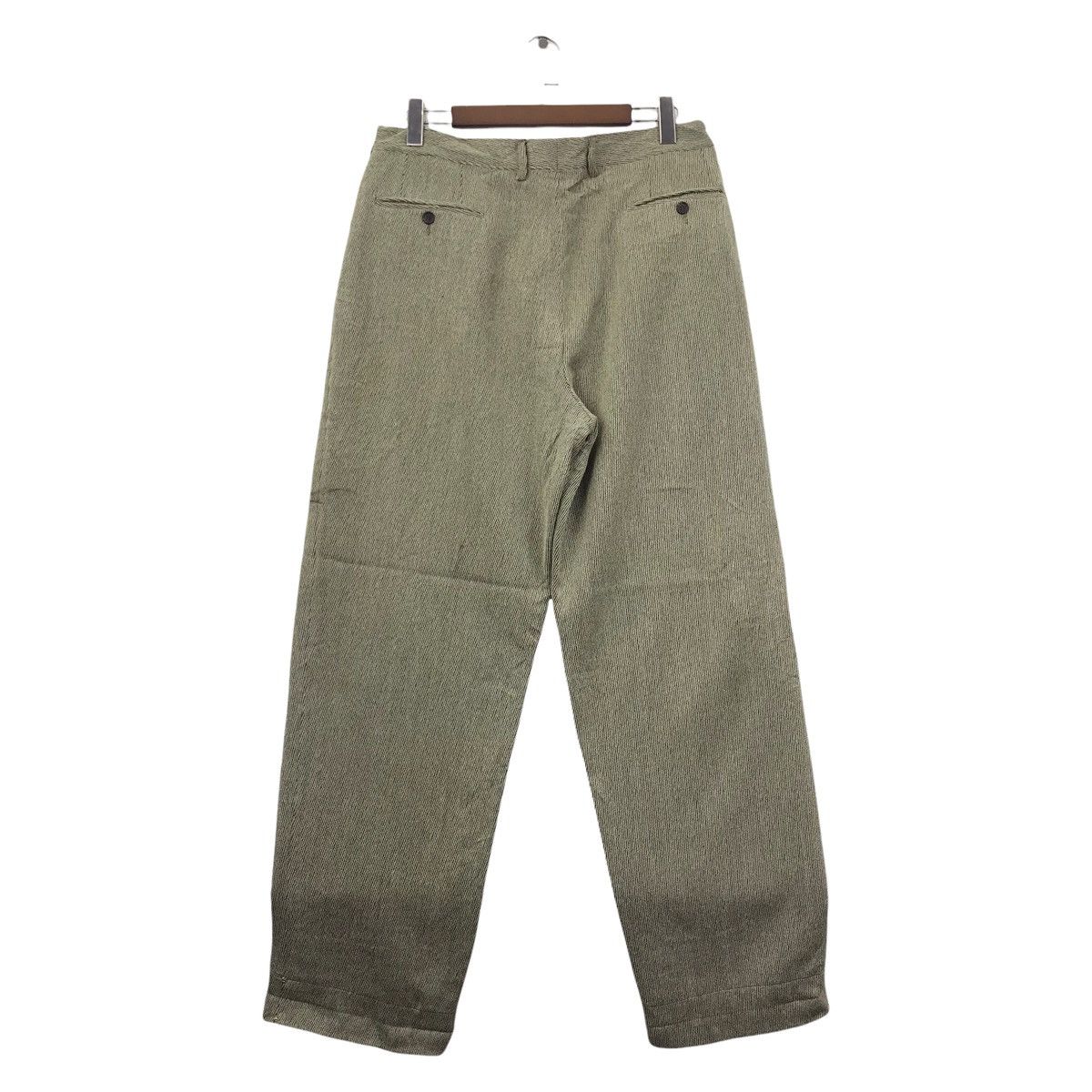 Gianfranco Ferre Vintage GIANFRANCO FERRE ITALY Designer Stripe Wool Trouser Size US 32 / EU 48 - 6 Thumbnail