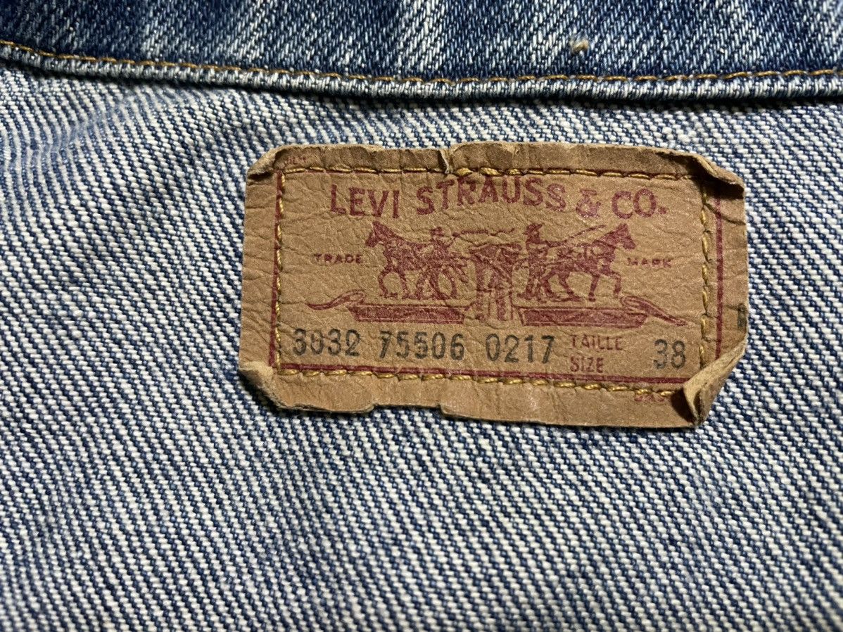 Levi's Levis Type 3 Trucker Jacket rare 70s The Who Band Size US M / EU 48-50 / 2 - 7 Thumbnail