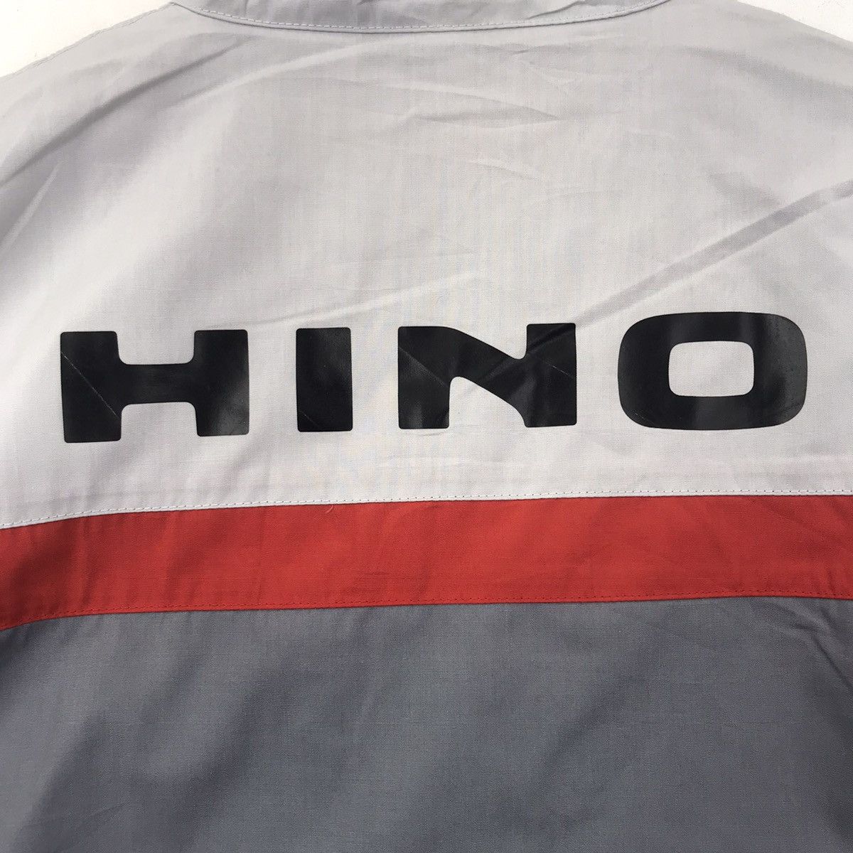 Vintage HINO MOTORS Workwear Mechanic Worker Button Shirt Size US M / EU 48-50 / 2 - 2 Thumbnail