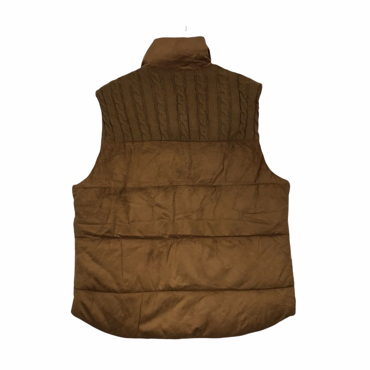 Japanese Brand THRUXTON Japanese Brand Brown Puffer Vest Size US XXL / EU 58 / 5 - 2 Thumbnail