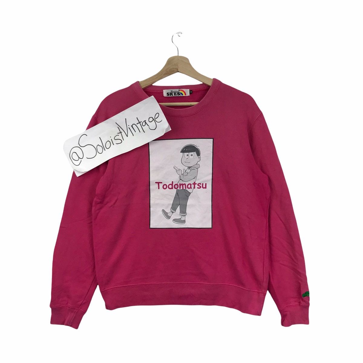 Vintage OSOMATSU-SAN TODOMATSU Anime Movie Sweatshirt Size US M / EU 48-50 / 2 - 1 Thumbnail
