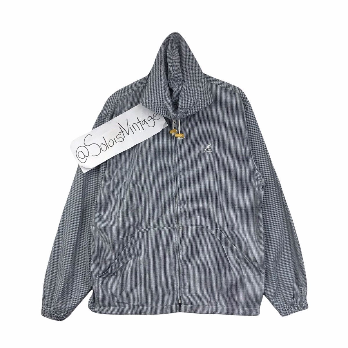 Kangol KANGOL SPORT Check Streetwear Hoodie Jacket Size US L / EU 52-54 / 3 - 1 Thumbnail