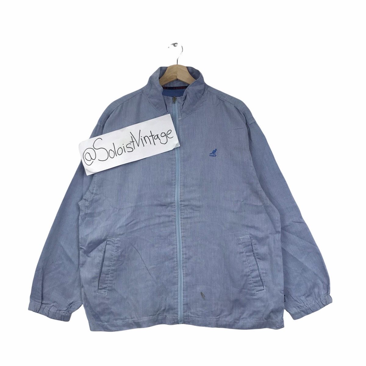 Kangol KANGOL Hip Hop Streetwear Zipper Light Jacket Size US XL / EU 56 / 4 - 1 Thumbnail