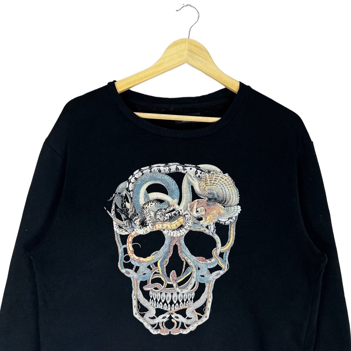 If Six Was Nine Zara man skulls sweatshirt crewneck Size L / US 10 / IT 46 - 2 Thumbnail