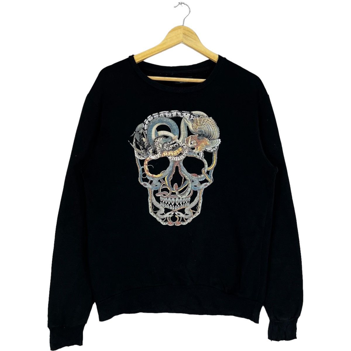 If Six Was Nine Zara man skulls sweatshirt crewneck Size L / US 10 / IT 46 - 1 Thumbnail
