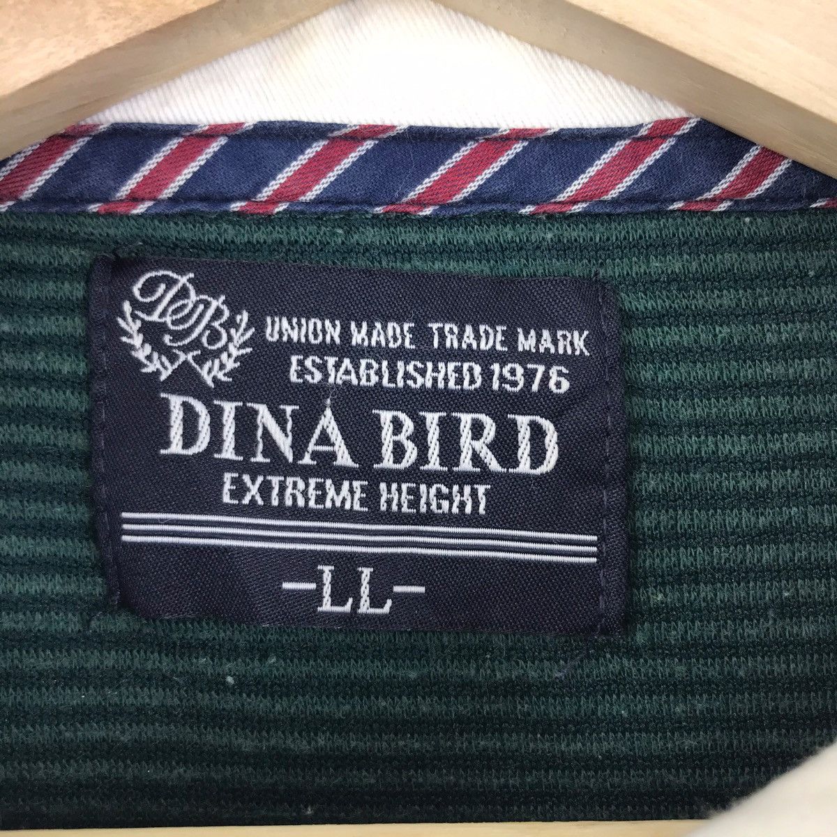 Vintage DINA BIRD UNION Made United Kingdom England Polo Shirt Size US XL / EU 56 / 4 - 4 Thumbnail