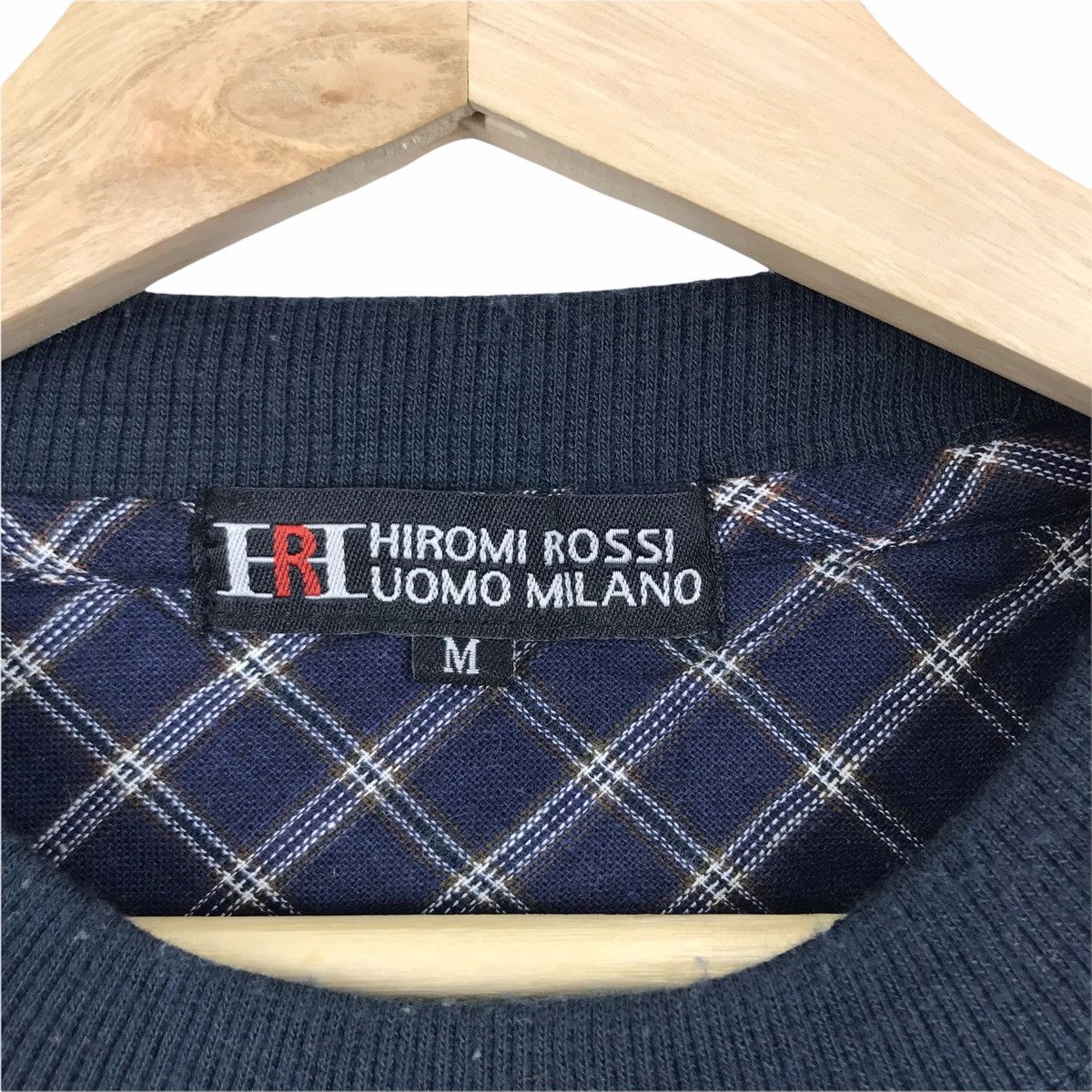 Japanese Brand HIROMI ROSSI UOMO Italian Designer Sweatshirt Size US M / EU 48-50 / 2 - 4 Thumbnail