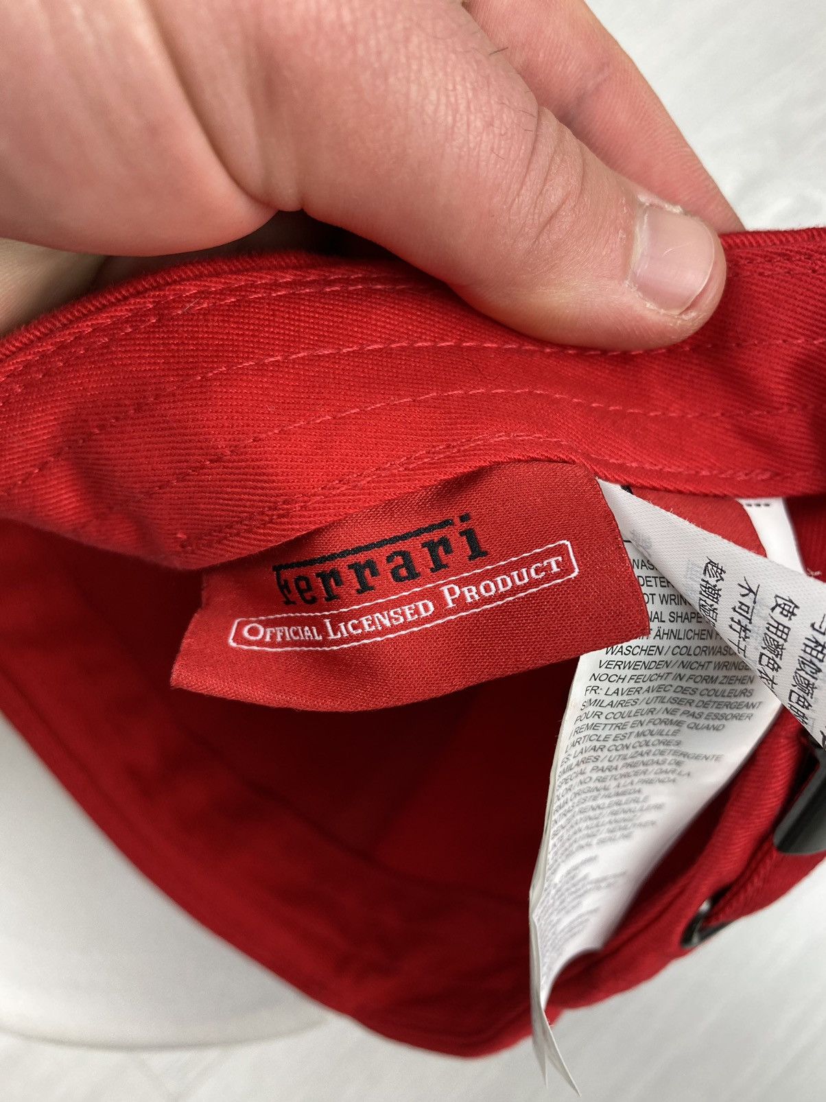 Ferrari Ferrari F1 Scuderia Cap Hat BMW Honda Audi Jaguar Mercedes Size ONE SIZE - 8 Thumbnail
