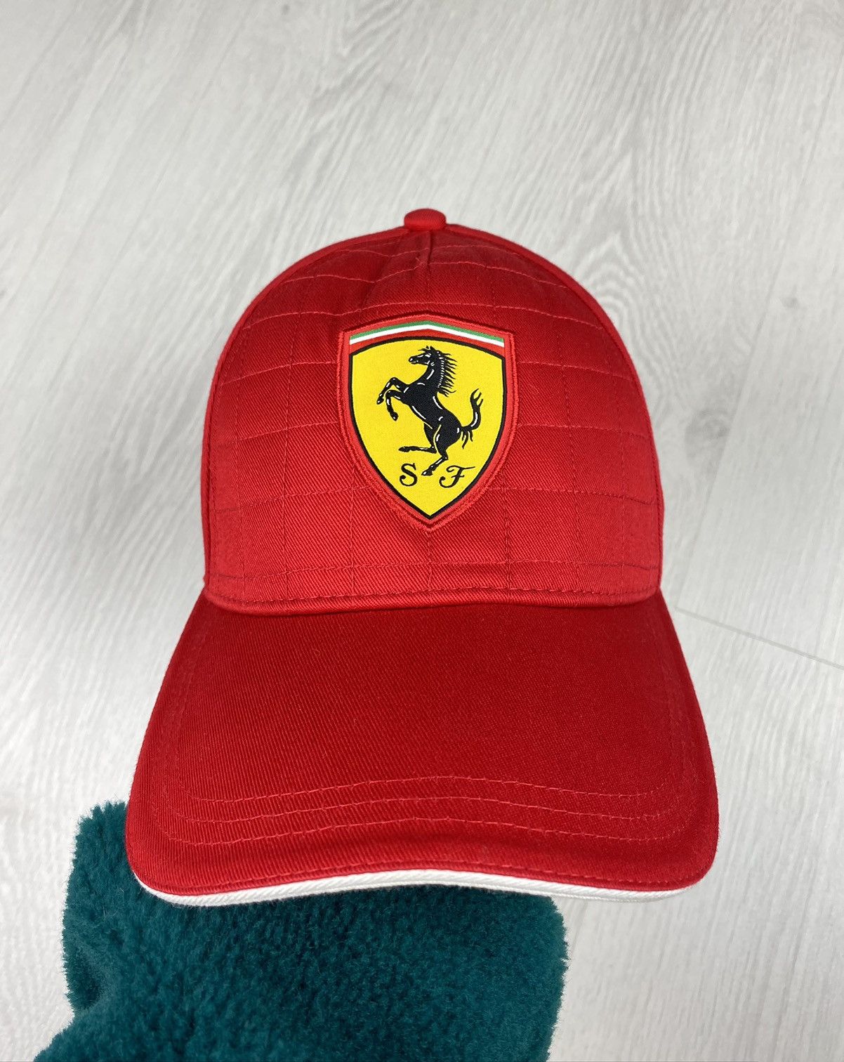 Ferrari Ferrari F1 Scuderia Cap Hat BMW Honda Audi Jaguar Mercedes Size ONE SIZE - 1 Thumbnail