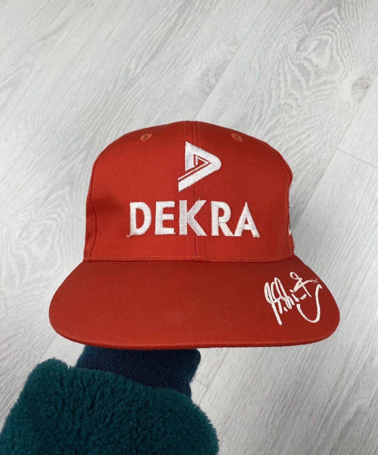 Vintage Ferrari Dekka Michael Schumacher Cap Hat BMW Jaguar Mercedes Size ONE SIZE - 1 Thumbnail