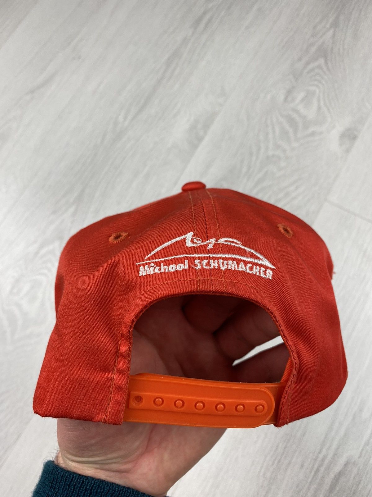 Vintage Ferrari Dekka Michael Schumacher Cap Hat BMW Jaguar Mercedes Size ONE SIZE - 3 Thumbnail