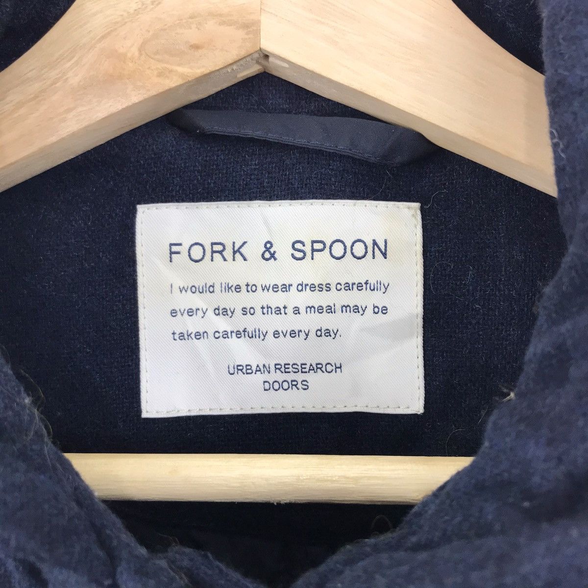 URBAN RESEARCH DOORS URBAN RESEARCH Fork & Spoon Japanese Brand Long Coat Size US S / EU 44-46 / 1 - 4 Thumbnail