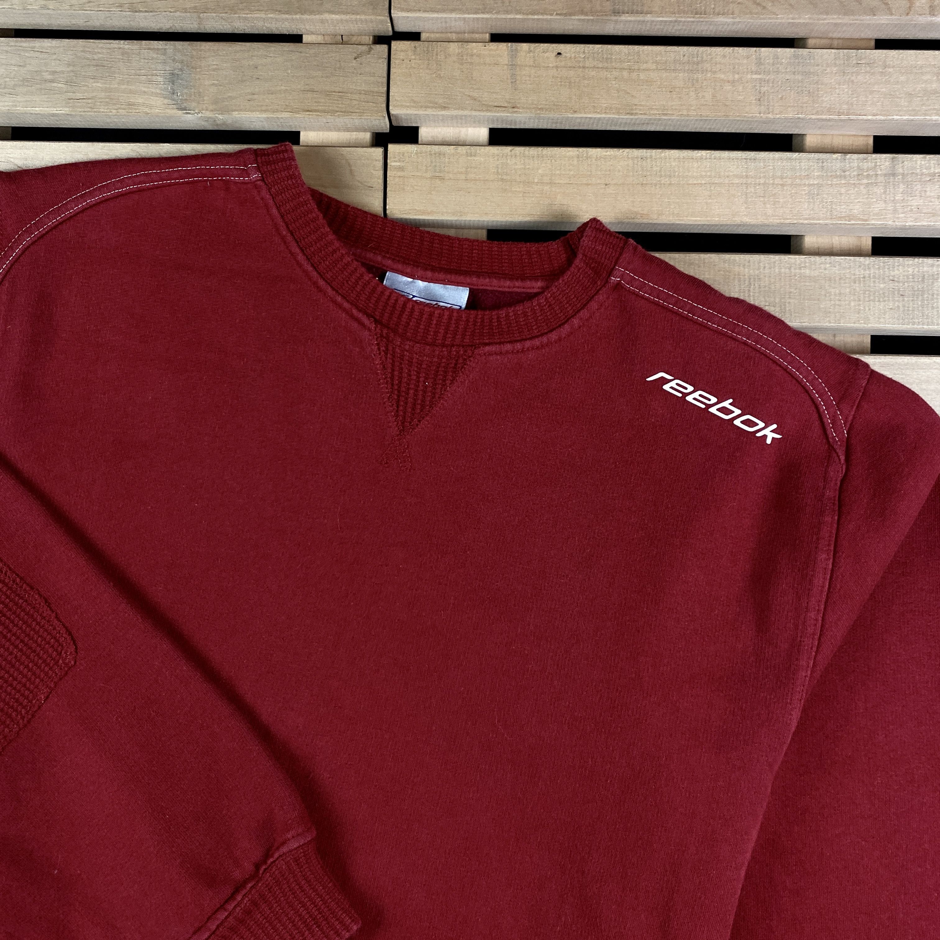 Reebok × Vintage Mens Sweatshirt Reebok Vintage Size S Red Size US S / EU 44-46 / 1 - 2 Thumbnail