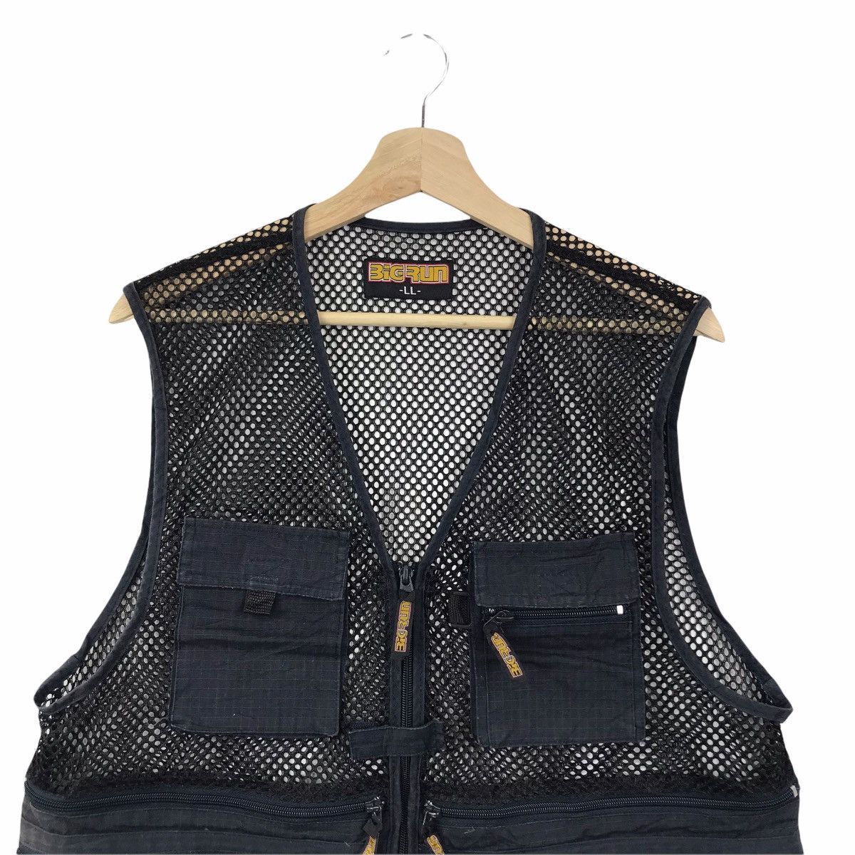 Vintage BIG RUN TACTICAL Fishing Hiking Outdoor Vest Size US XL / EU 56 / 4 - 3 Thumbnail