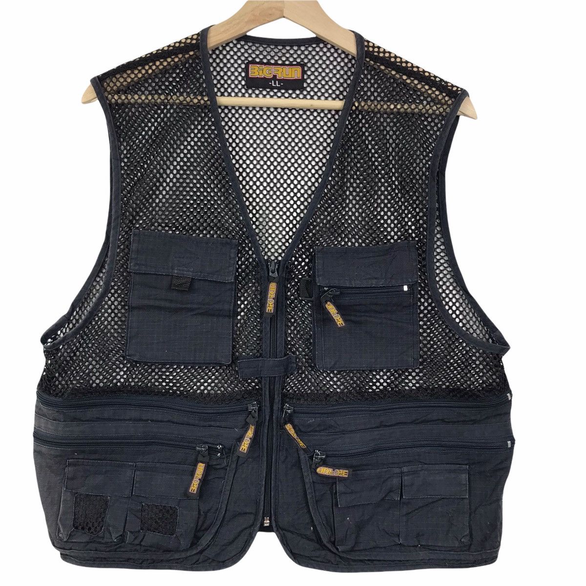 Vintage BIG RUN TACTICAL Fishing Hiking Outdoor Vest Size US XL / EU 56 / 4 - 5 Thumbnail