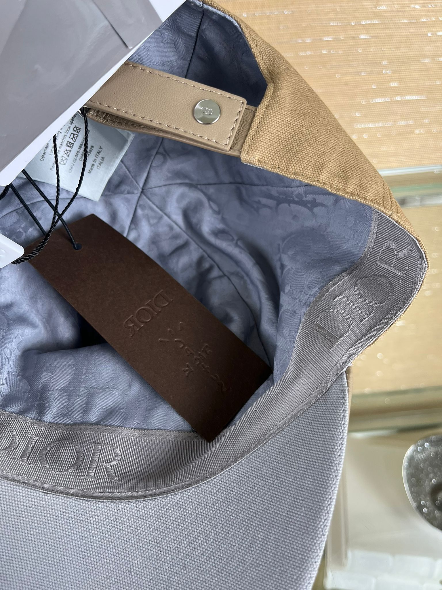 Dior Cactus Dior Embroidered Baseball Hat in Vert Size ONE SIZE - 9 Thumbnail