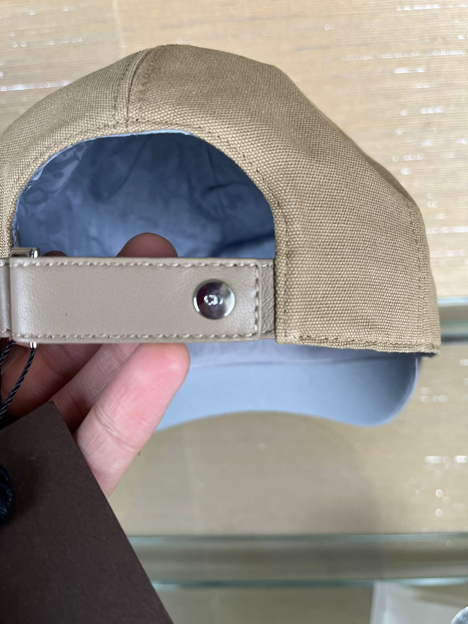 Dior Cactus Dior Embroidered Baseball Hat in Vert Size ONE SIZE - 7 Thumbnail