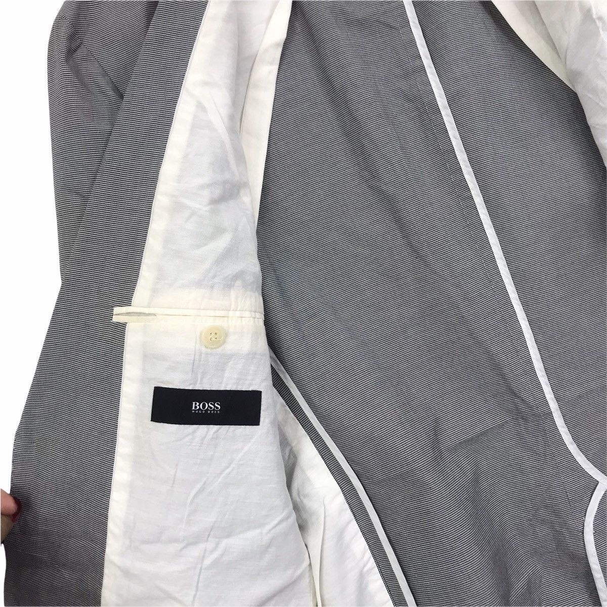 Hugo Boss BOSS By HUGO BOSS Japanese Brand Silver Blazer Coat Size US M / EU 48-50 / 2 - 5 Thumbnail