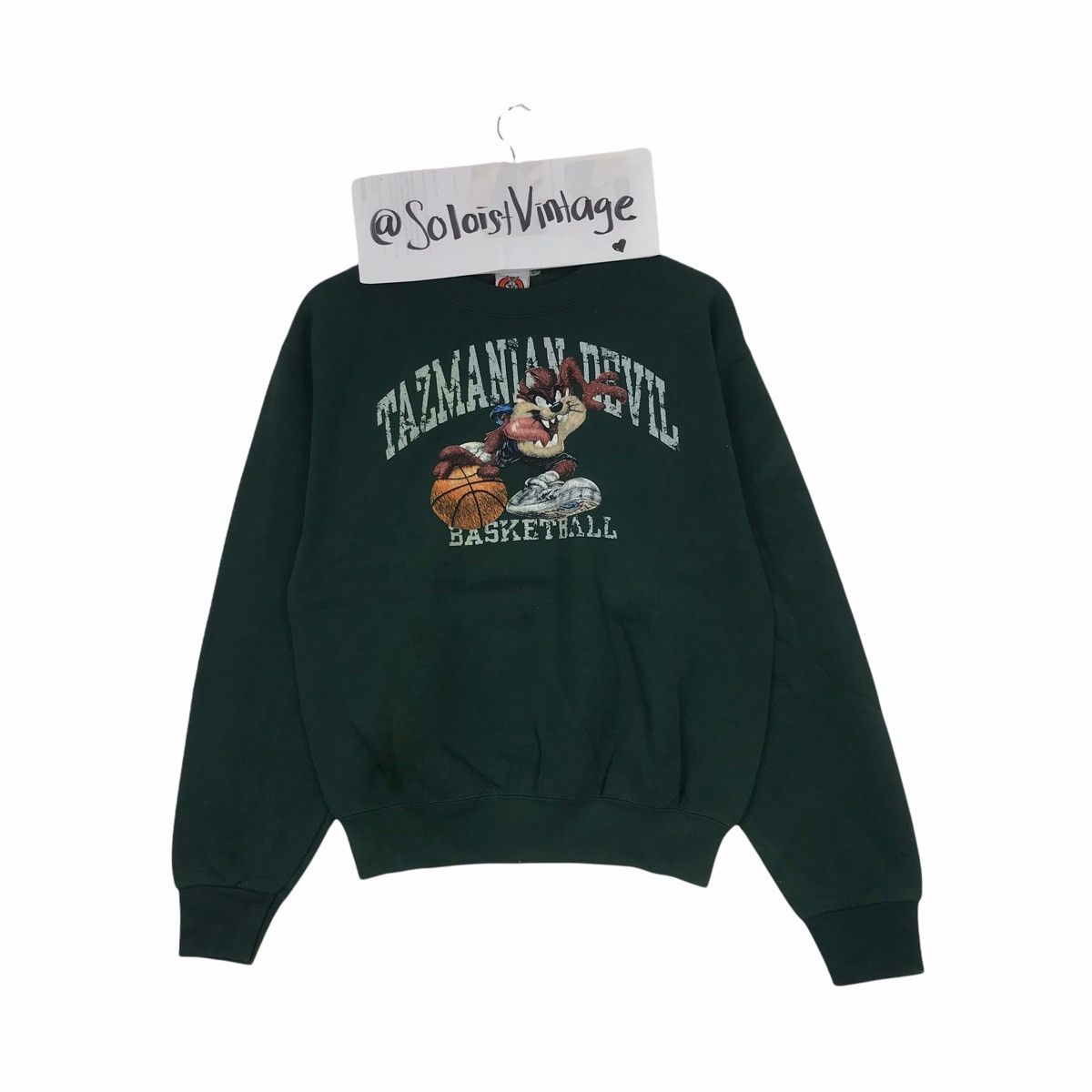 Disney Vintage 00s TAZ MANIA DISNEY Devil Looney Tunes Basketball Size US L / EU 52-54 / 3 - 1 Thumbnail