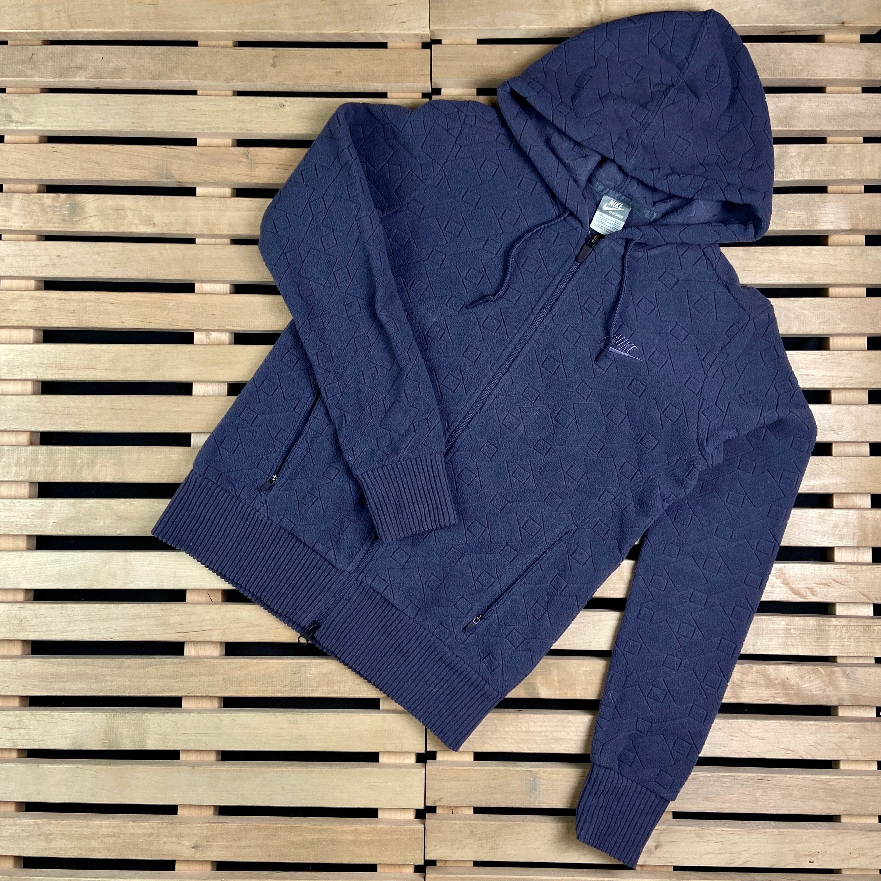 Nike × Vintage Mens Vintage Hoodies Full Zip Nike Sportswear Size M Size US M / EU 48-50 / 2 - 1 Thumbnail