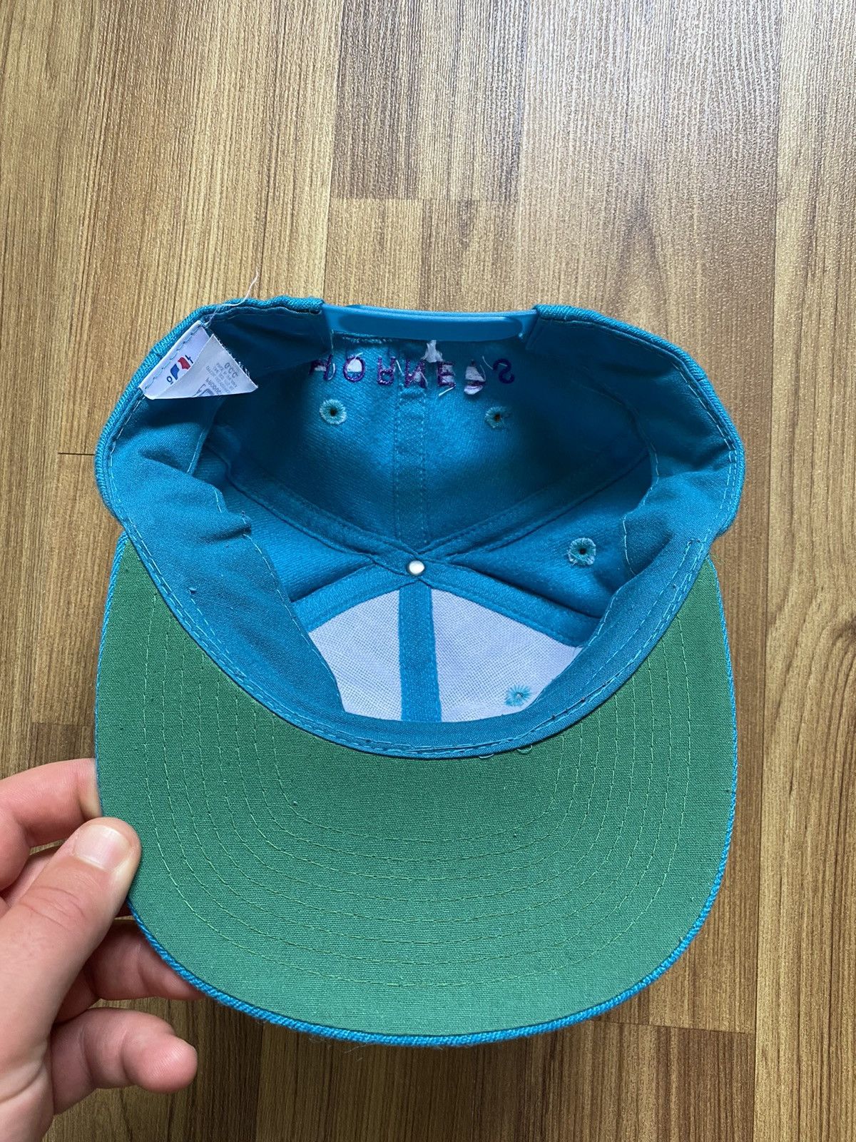 NBA Vintage Charlotte Hornets Wool Hat Cap Chicago Bulls Suns Size ONE SIZE - 4 Thumbnail