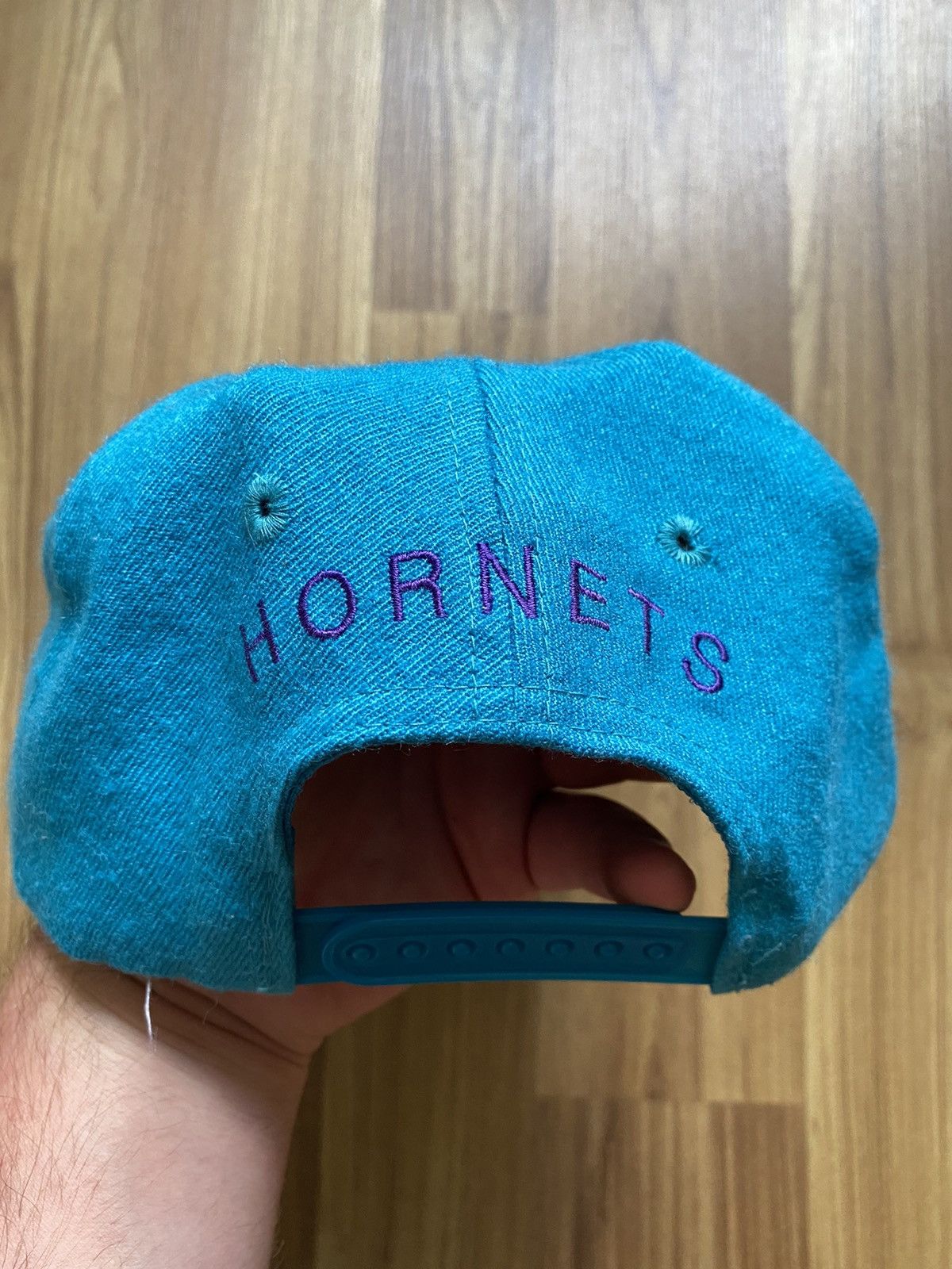 NBA Vintage Charlotte Hornets Wool Hat Cap Chicago Bulls Suns Size ONE SIZE - 3 Thumbnail