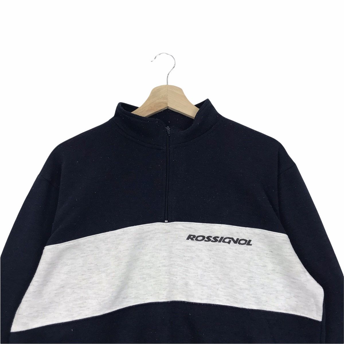 Vintage ROSSIGNOL FRA Ski Outdoor Raglan Sweatshirt Size US M / EU 48-50 / 2 - 3 Thumbnail