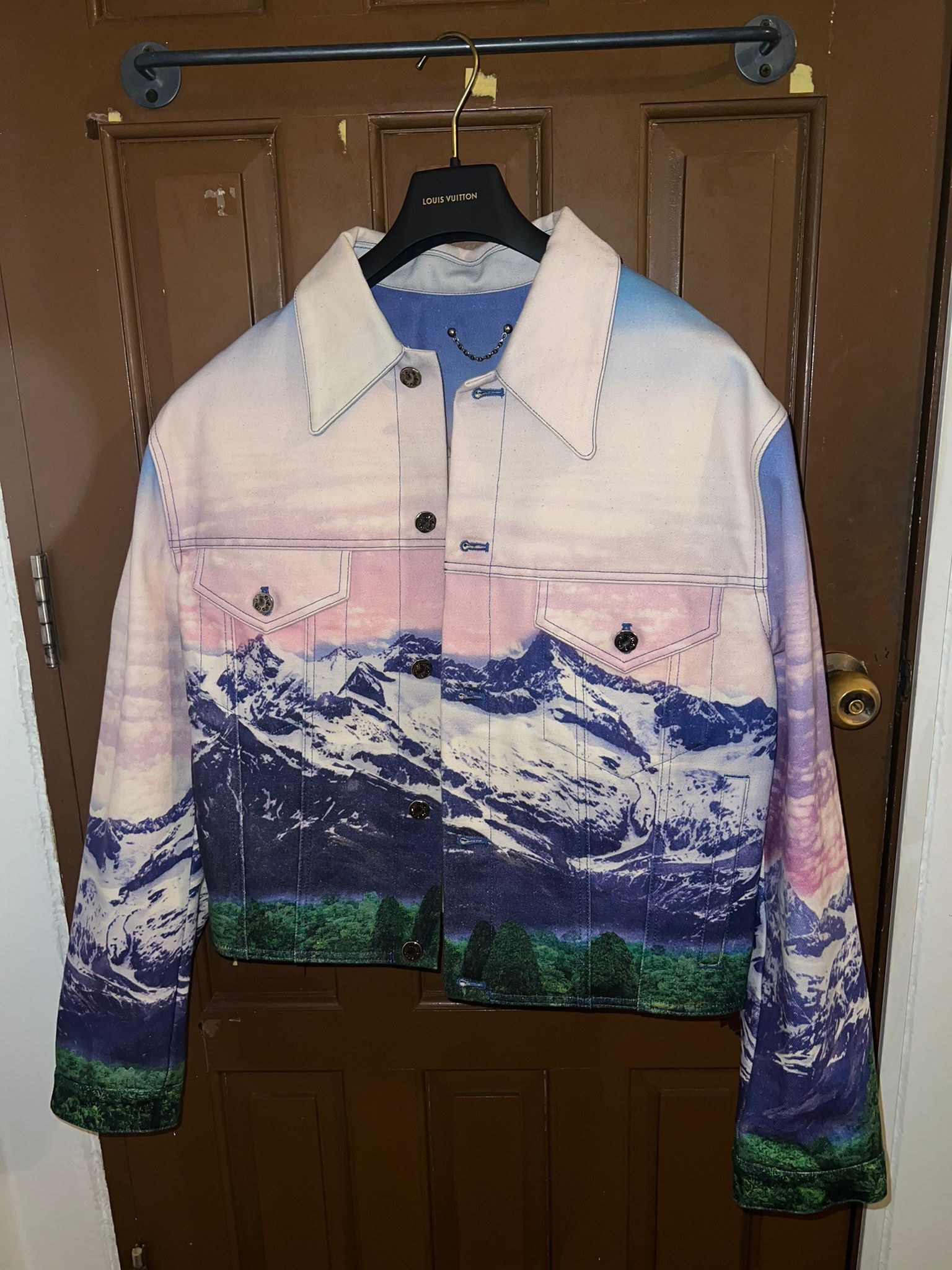 Louis Vuitton Landscape Denim Jacket (LANDSCAPE DENIM JACKET