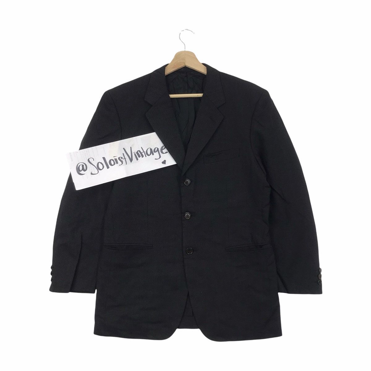 Paul Smith PAUL SMITH LONDON Black Blazer Coat Size US M / EU 48-50 / 2 - 1 Thumbnail