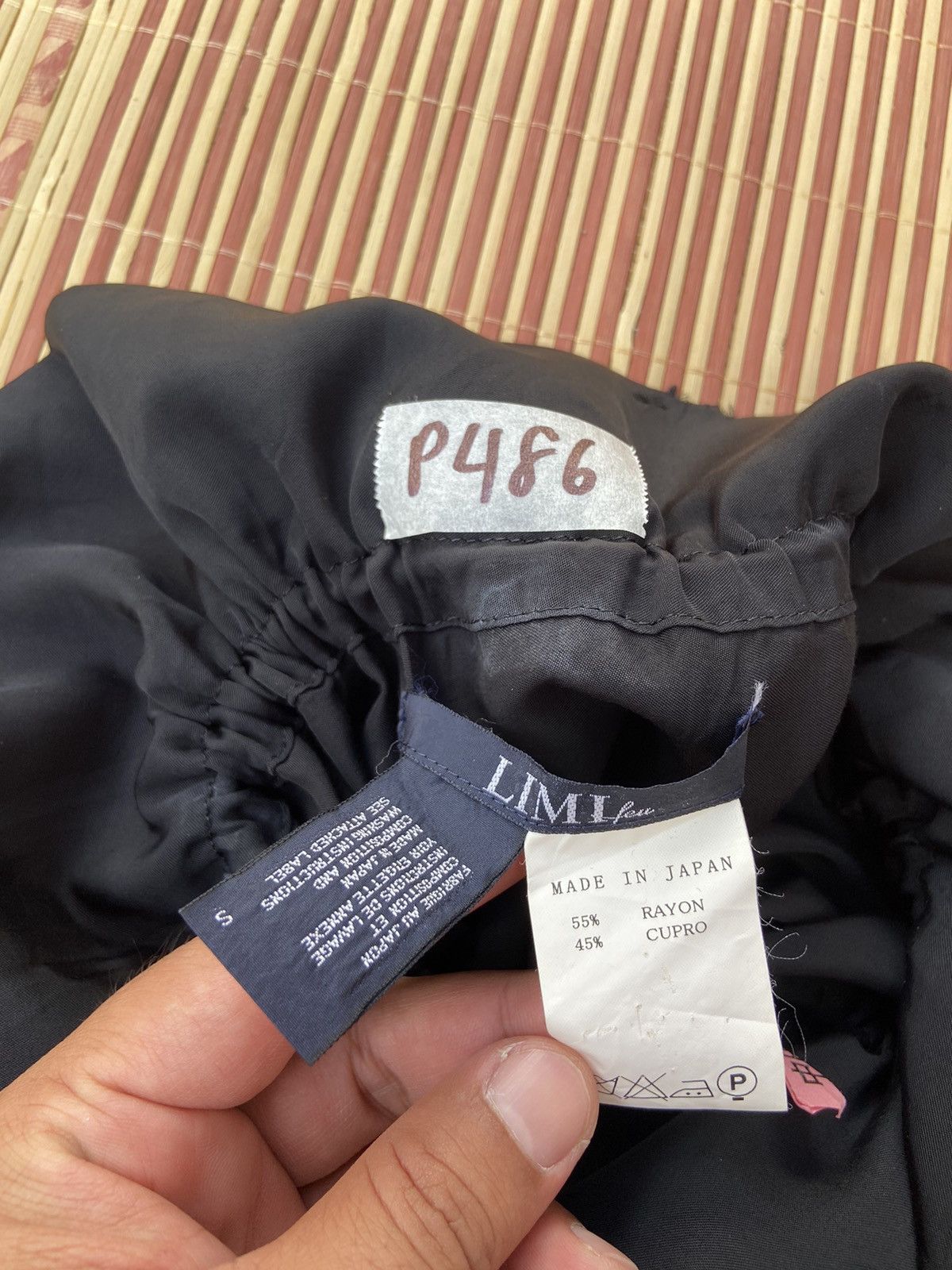Limi Feu Limi Feu Yohji Yamamoto Drawstring Skirt Size 30" / US 8 / IT 44 - 6 Thumbnail