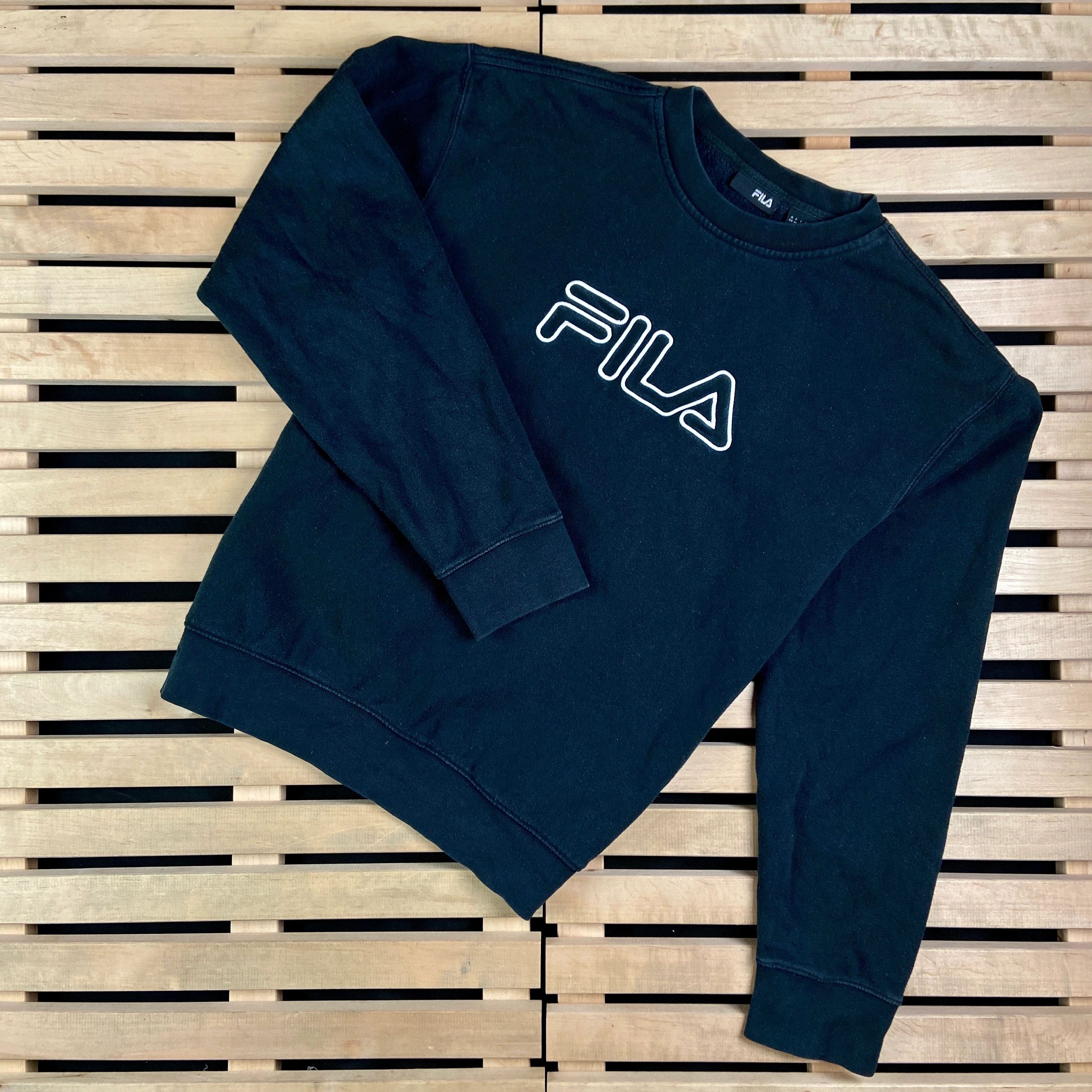 Fila × Vintage Mens Sweatshirt Fila Vintage Size M Big Logo Size US M / EU 48-50 / 2 - 1 Thumbnail