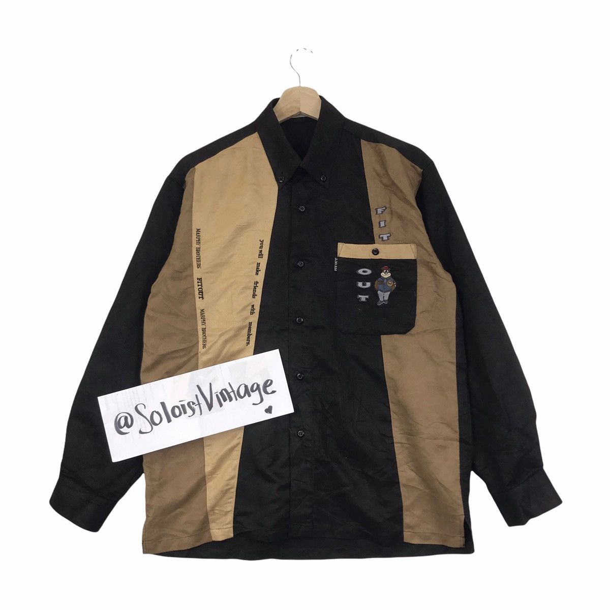 Japanese Brand MARPHY BROTHERS Fit Out Japanese Brand Shirt Size US M / EU 48-50 / 2 - 1 Thumbnail