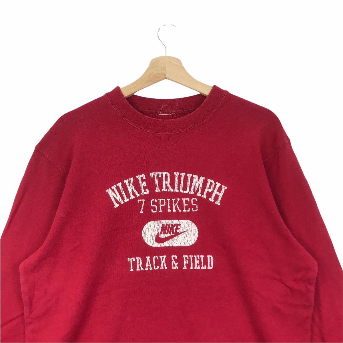Nike NIKE TRIUMPH Track & Field 7 Spikes Red Sweatshirt Size US M / EU 48-50 / 2 - 3 Thumbnail