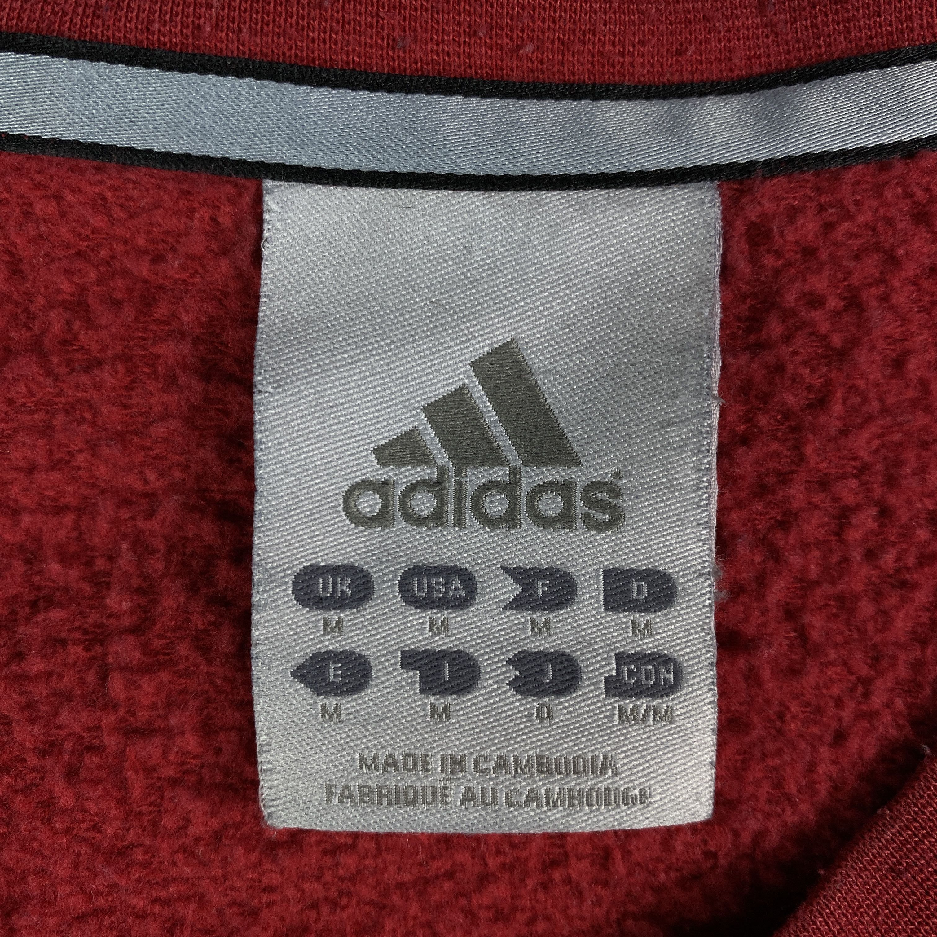Adidas × Vintage Men’s Sweatshirt Long Sleeve Adidas Big Logo Vintage Size М Size US M / EU 48-50 / 2 - 4 Thumbnail