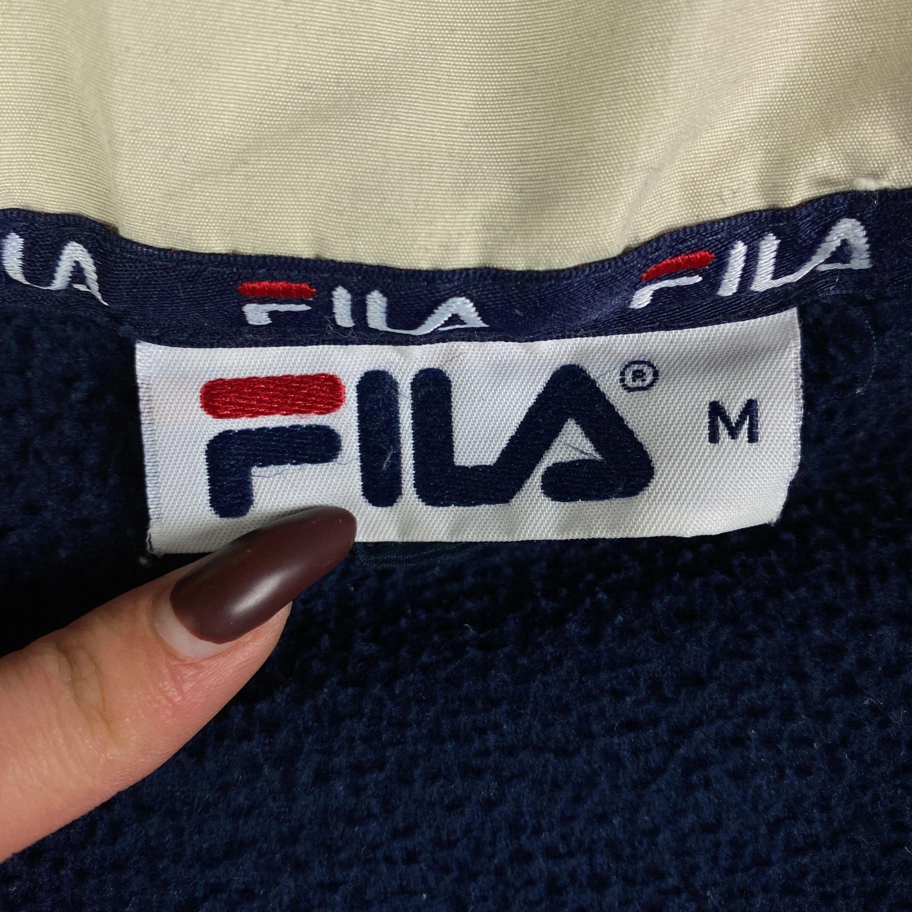 Fila × Vintage Mens Fila Vintage Fleece Jumper Size M Size US M / EU 48-50 / 2 - 6 Thumbnail
