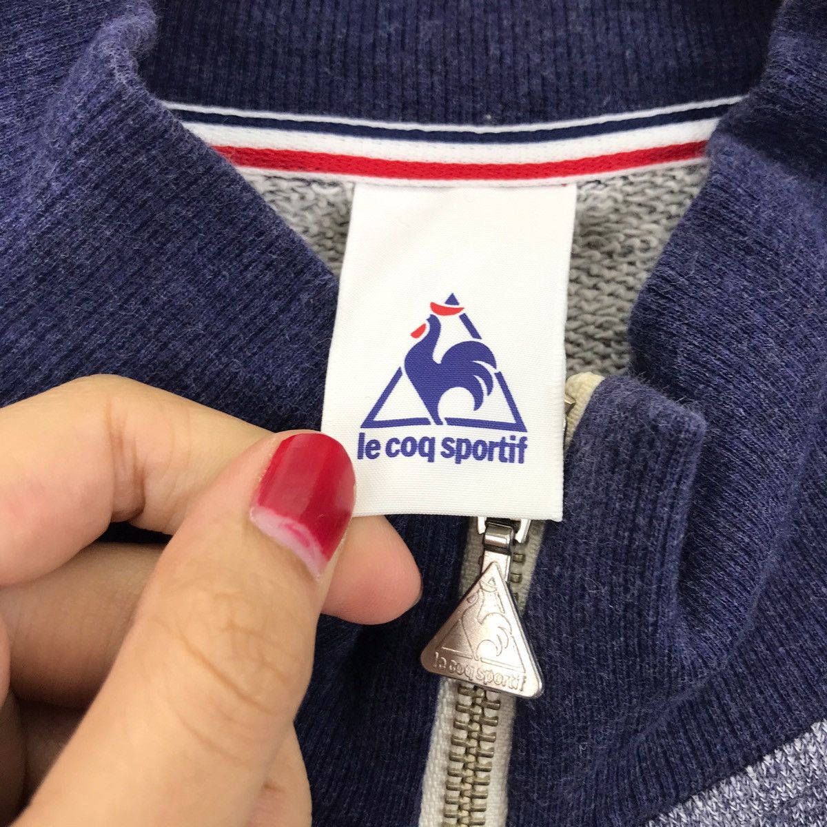 Le Coq Sportif LE COQ SPORTIF Sport Full Zipper Grey Sweater Size US M / EU 48-50 / 2 - 4 Thumbnail