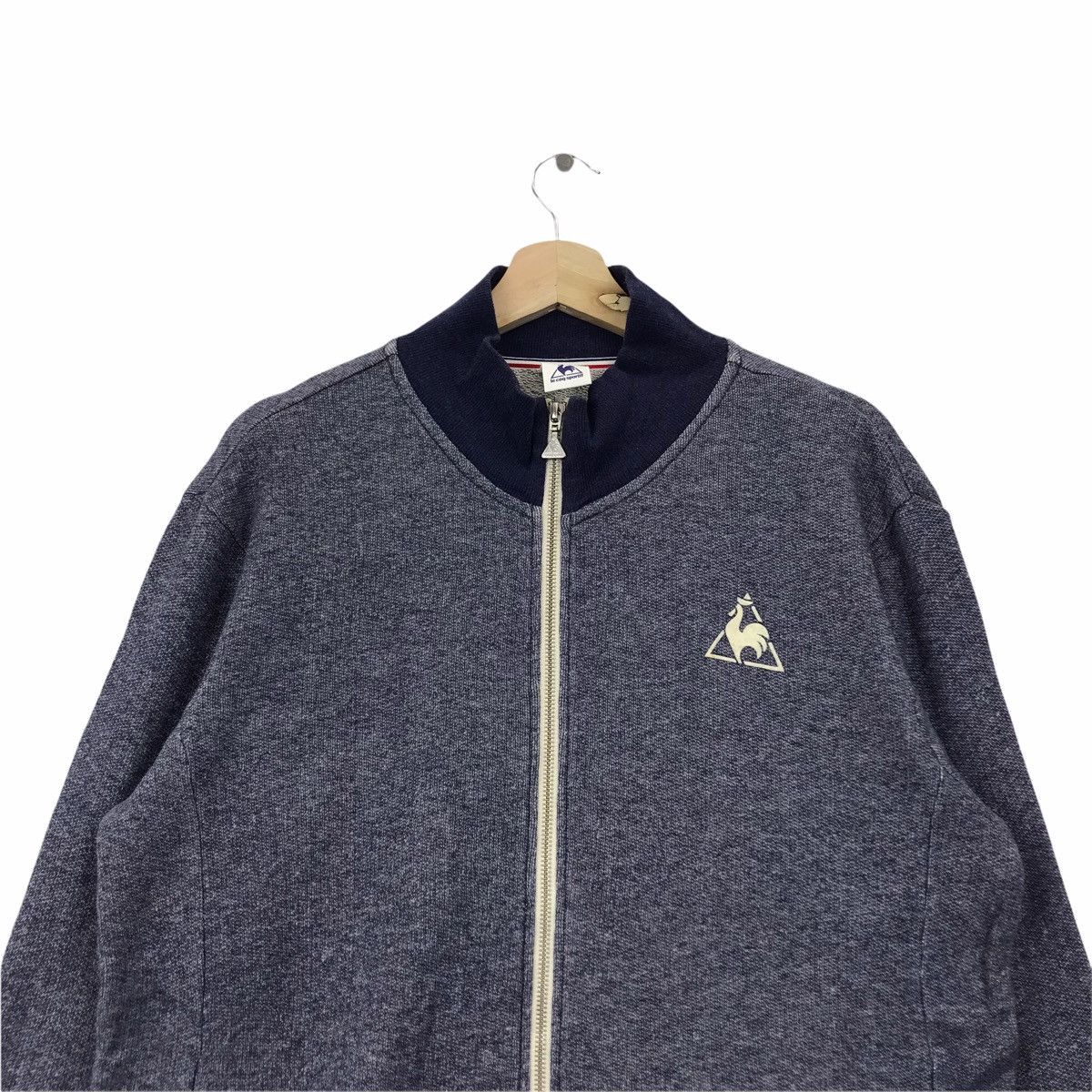 Le Coq Sportif LE COQ SPORTIF Sport Full Zipper Grey Sweater Size US M / EU 48-50 / 2 - 3 Thumbnail