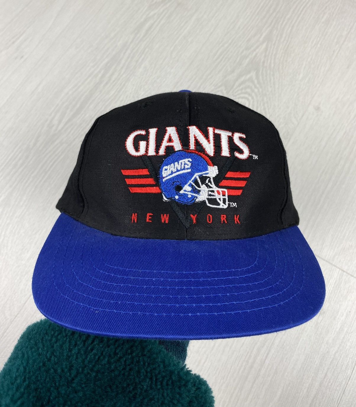 NFL Vintage New York Giants NFL Cap Hat Lakers Bills Raiders Size ONE SIZE - 1 Thumbnail