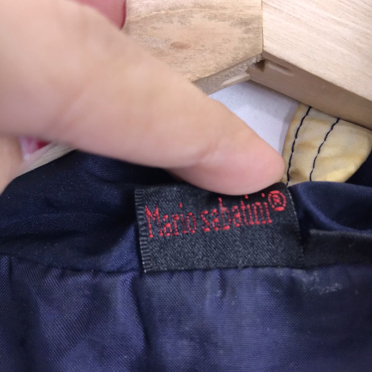 Other MARIO SABATINI Italian Designer Blue Windbreaker Jacket Size US L / EU 52-54 / 3 - 5 Thumbnail
