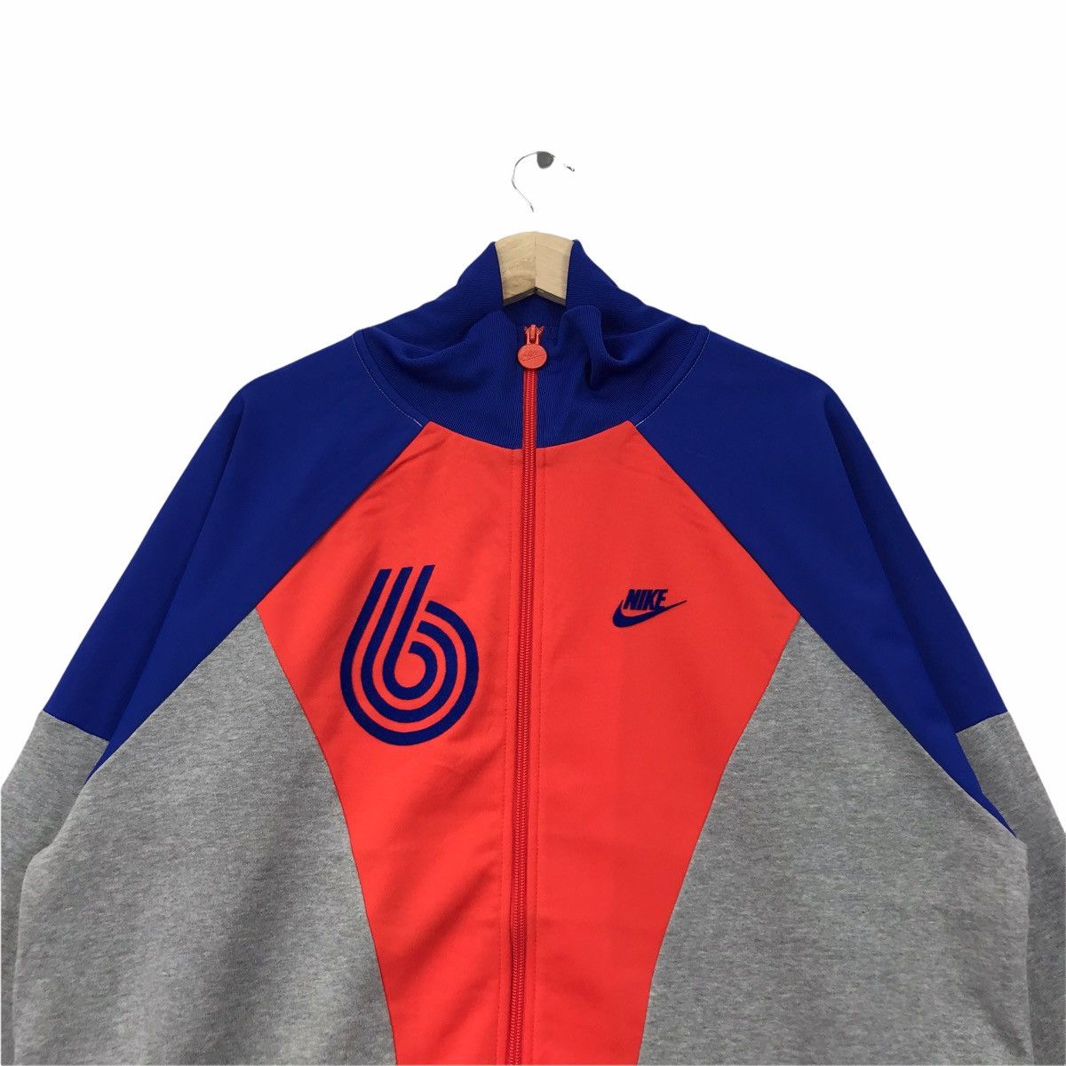 Nike NIKE SWOOSH #6 Track Top Grey Sweater Sweatshirt Size US XXL / EU 58 / 5 - 3 Thumbnail