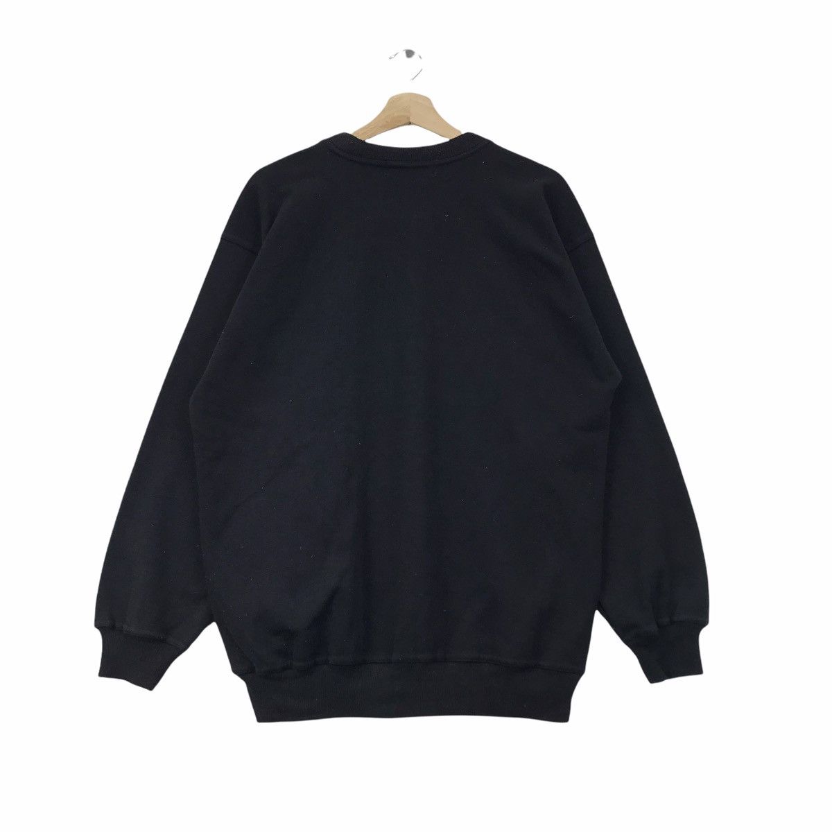 Vintage Vintage POLO DORUN SPORTS Black Sweatshirt Size US L / EU 52-54 / 3 - 2 Thumbnail
