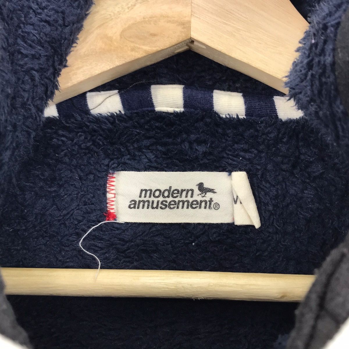 Modern Amusement MODERN AMUSEMENT Japanese Brand Black Hoodie Size US M / EU 48-50 / 2 - 4 Thumbnail