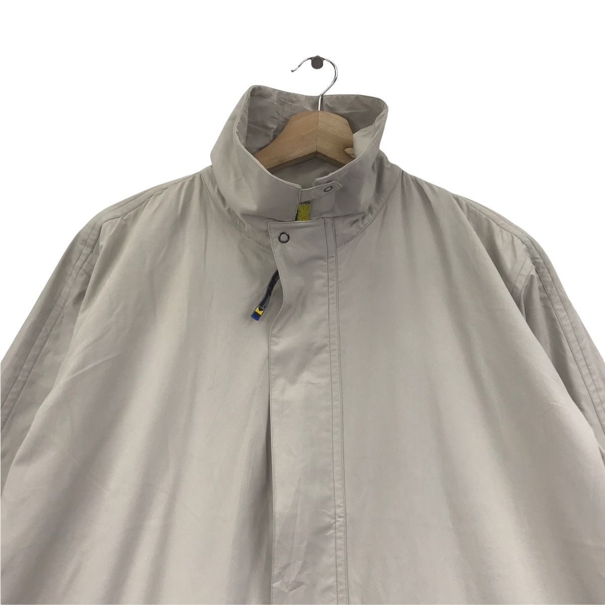Hiroko Koshino Homme HIROKO KOSHINO SPORTS Japan Brand Green Light Jacket Parka Size US M / EU 48-50 / 2 - 2 Thumbnail